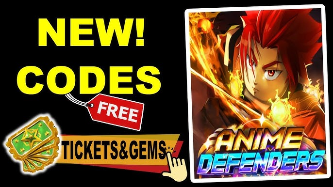 Updated and Working Anime Defenders Codes