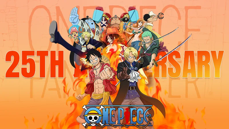 one piece anime 25th anniversary