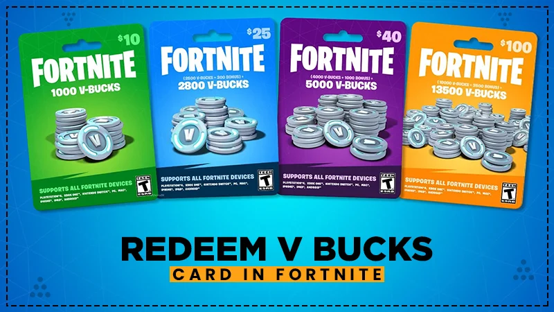 redeem v bucks card in fortnite