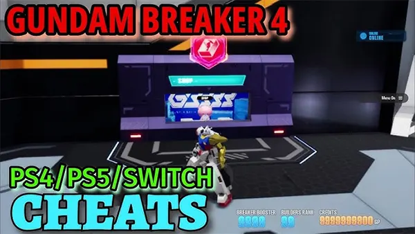 All Working Gundam Breaker 4 Cheat Codes