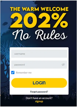 Yabby Casino login